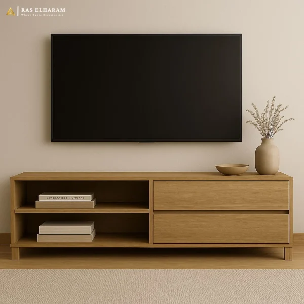 مكتبة مع إضاءة (LED)