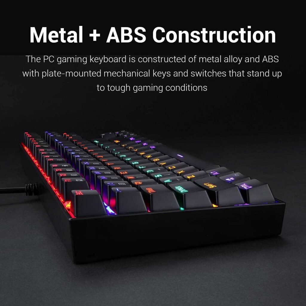 كيبورد قيمنق Redragon K552 Kumara RGB — صورة 4